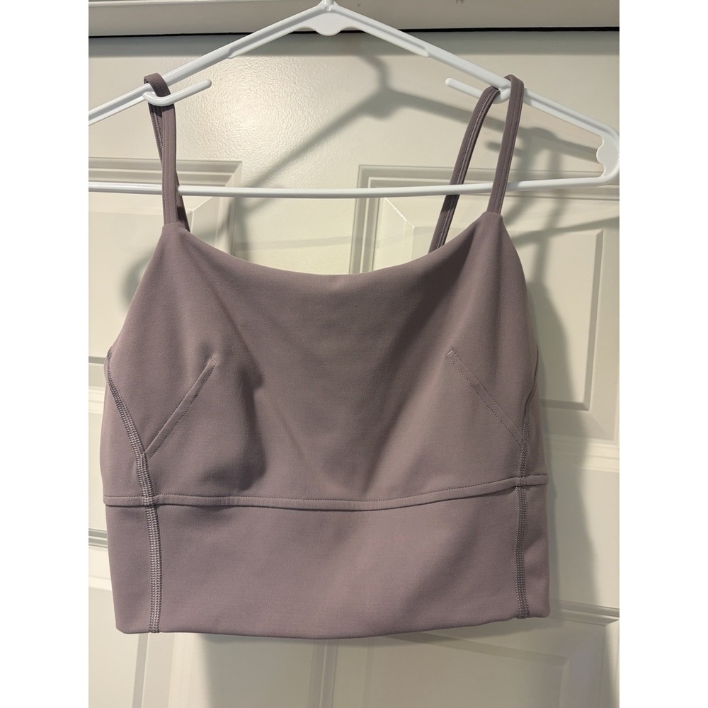 Lululemon Wunder Train Strappy Tank Top Sz 4 Violet Verbena